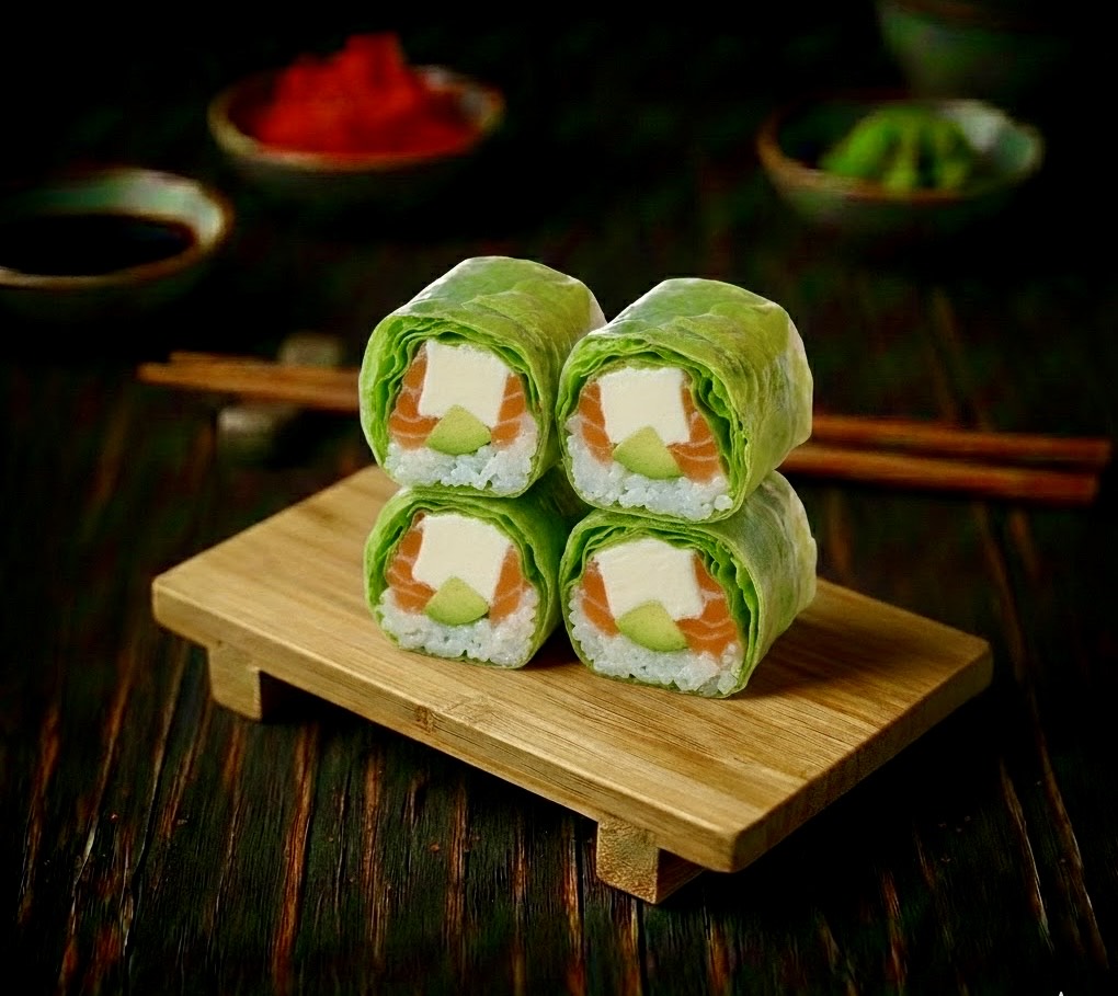 springroll Saumon avocat fromage